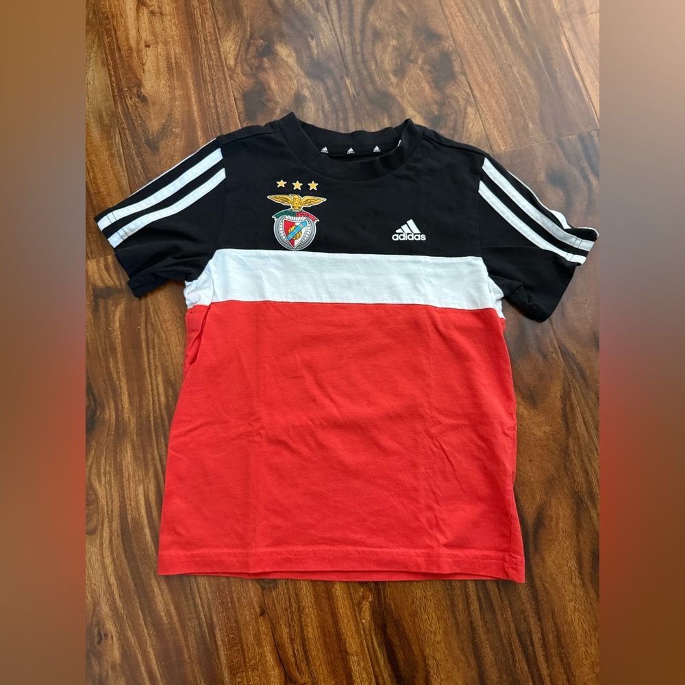 Adidas authentic Kids Portugal soccer team t-shirt. 
Size 5-6